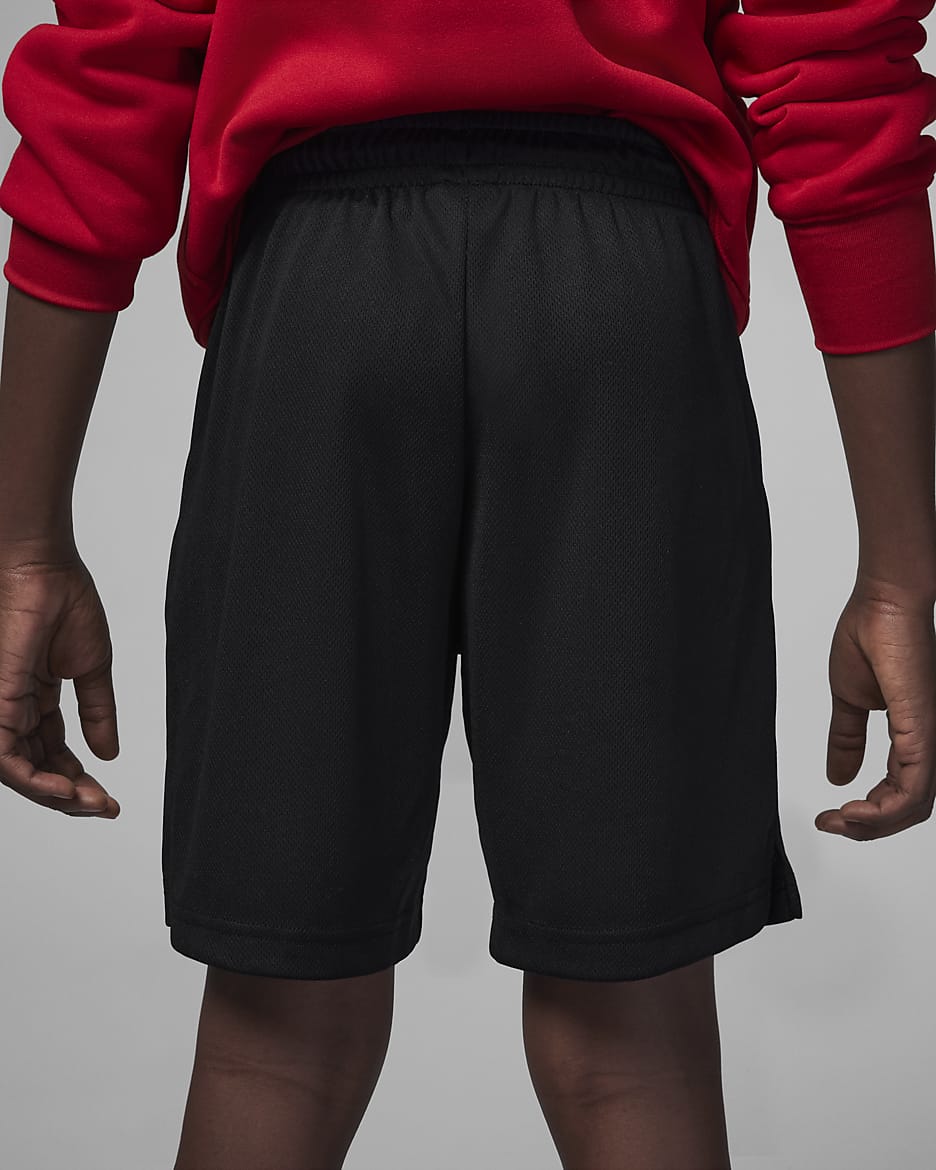 Jordan Essentials Big Kids Graphic Mesh Shorts. Nike